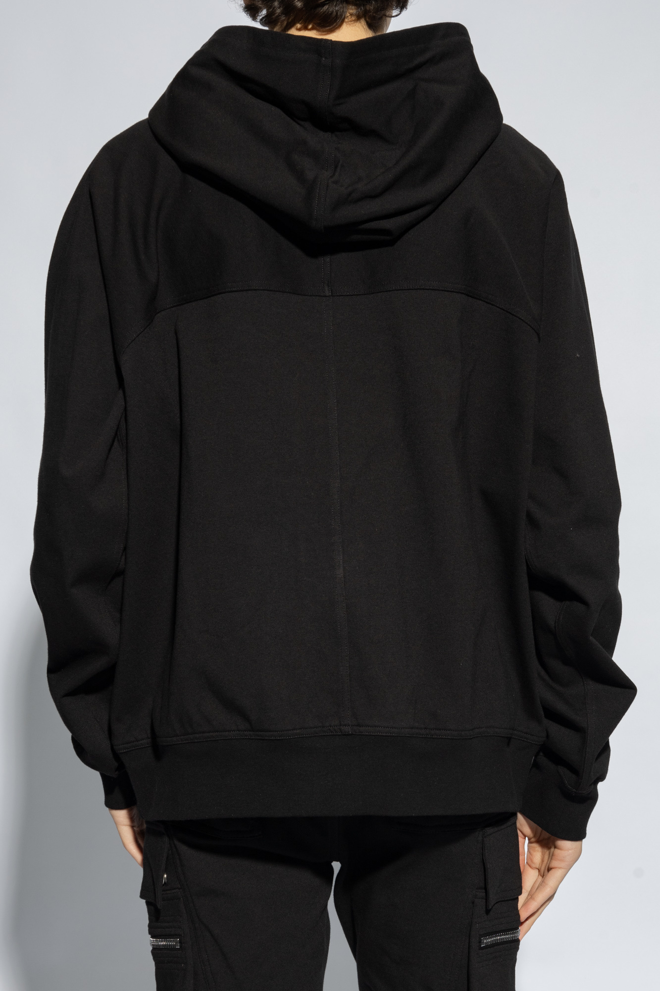 Black 'Windbreaker' hoodie Rick Owens - Vitkac Canada